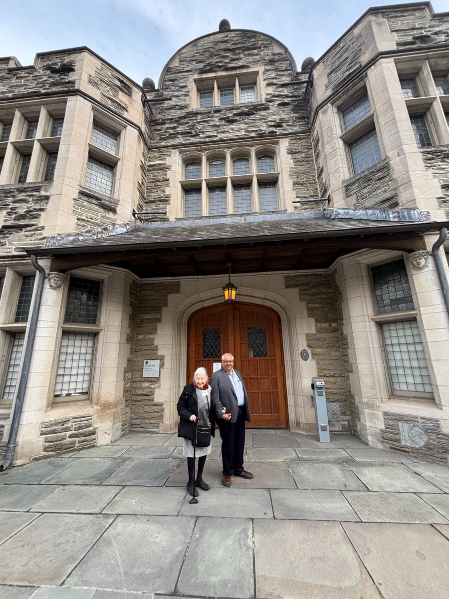 alexandrebayen's tweet photo. Great to reconnect with colleagues at @Penn for the #NeuS conference — esp. our own @UCBerkeley & @citrisnews founding director Ruzena Bajcsy (happy birthday Ruzena!). Inspiring talks on neuroscience, AI & systems in the beautiful new Amy Gutmann Hall. https://t.co/gf2999gCrB