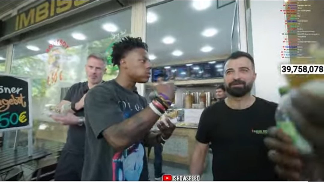 Mohamed Salah is now cooking live on Ishowspeed's livestream.