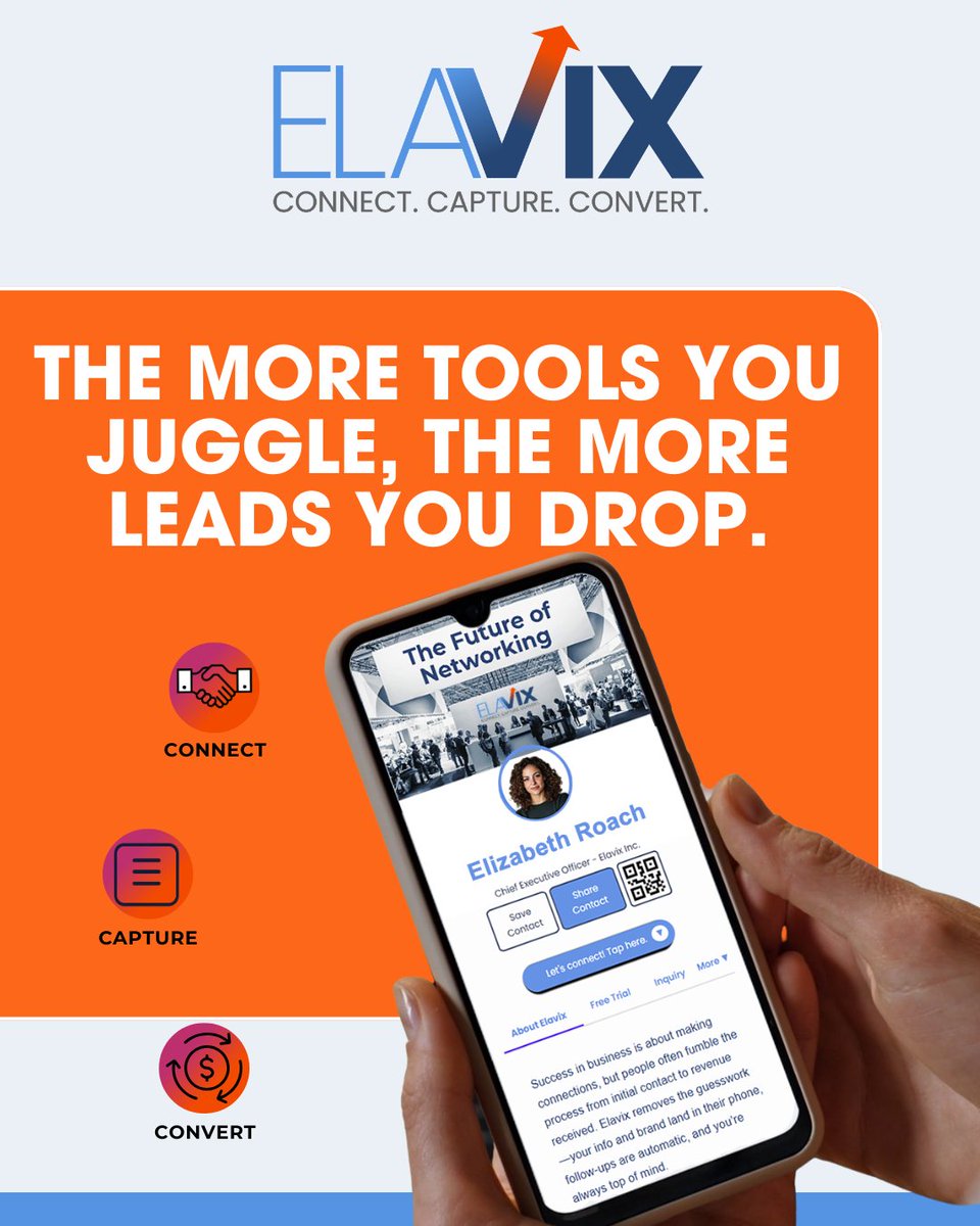 elavixinc's tweet image. Do you really need:
❌ A separate CRM
❌ A link-in-bio tool
❌ A booking system
❌ A landing page builder?

Pro Tip: Less tech. More results.

Try Elavix for FREE and simplify your business.

#BusinessGrowth #AllInOneTool #ElavixTips