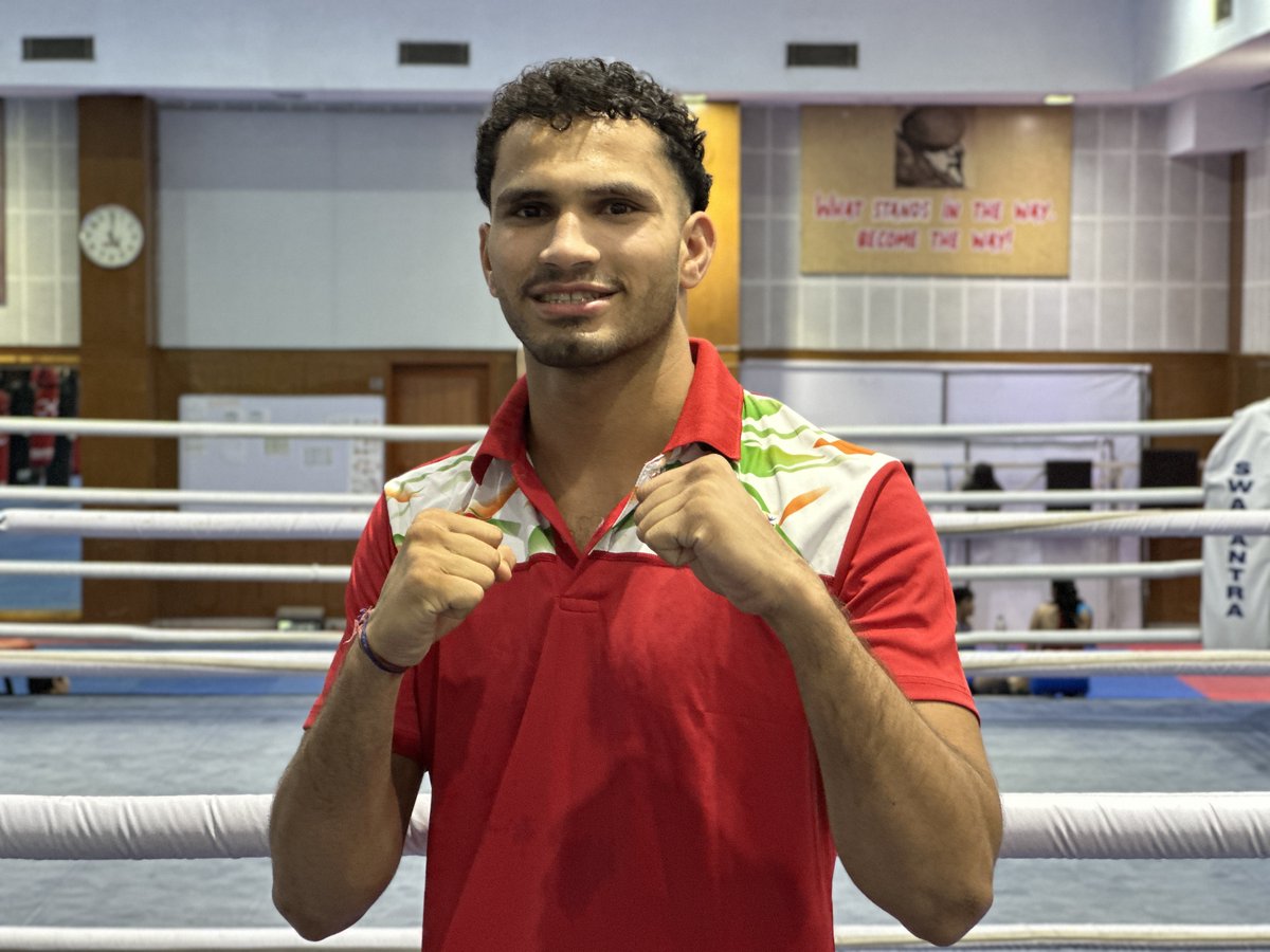 🥊 Finals Bound! 🇮🇳

Kiran (80+kg) and Deepak (75kg) cruise into the #ThailandOpen2025 finals with dominant 5-0 wins over Ukraine and host Thailand, respectively! 🥇👊

Silver secured. Gold in sight.

#BFI #PunchMeinHaiDum