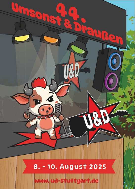 ud_stuttgart's tweet image. Das Programm des 44. U&amp;amp;D Stuttgart ist draußen!  
Vielfältig, bunt, abwechslungsreich, für (fast) jede*n etwas dabei.  Schaut doch mal, was Stuttgart so alles zu bieten hat! Wir sind  jedenfalls überwältigt von der Vielfalt und Kreativität im Kessel. 
ud-stuttgart.de/programm