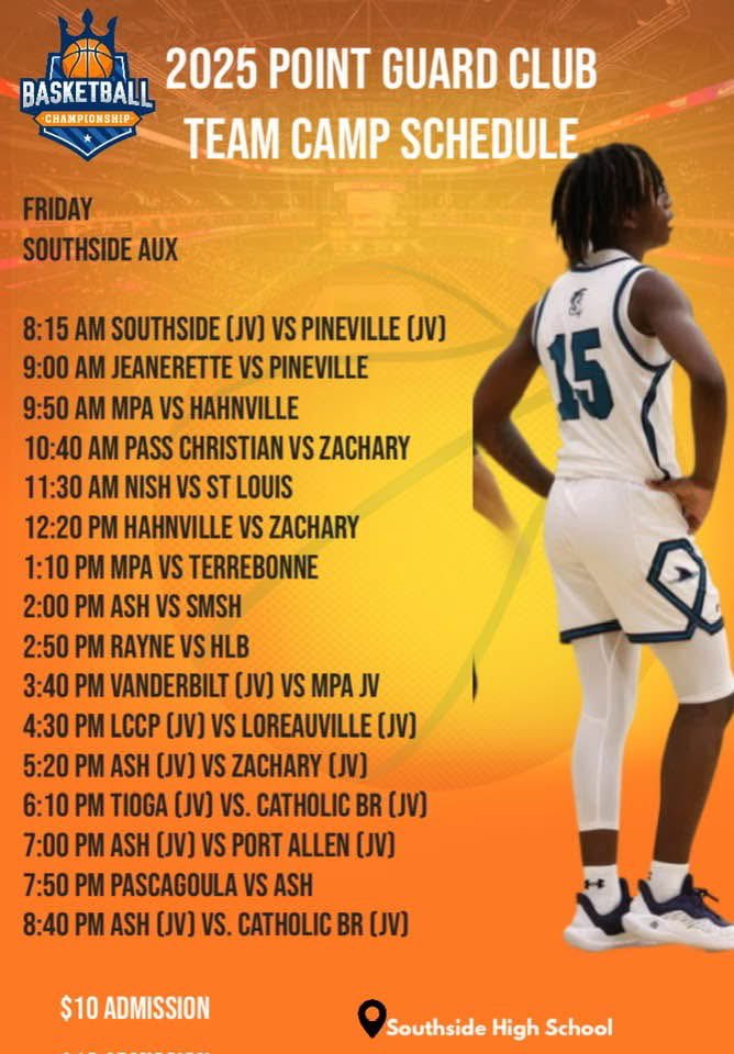 Summer time hoops begins today!  

#WeAreSaints