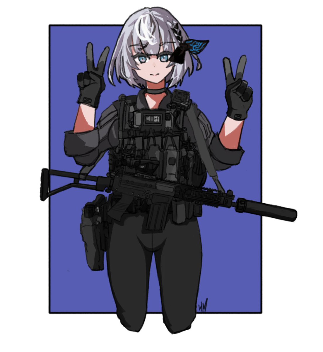 Beni_Random's tweet photo. long time not drawing a hololive member... 
so, yup! vestia zeta the PSYOP agent~ 
.
.
#Zetacrylic 
#hololive https://t.co/iEvrPTvqv1