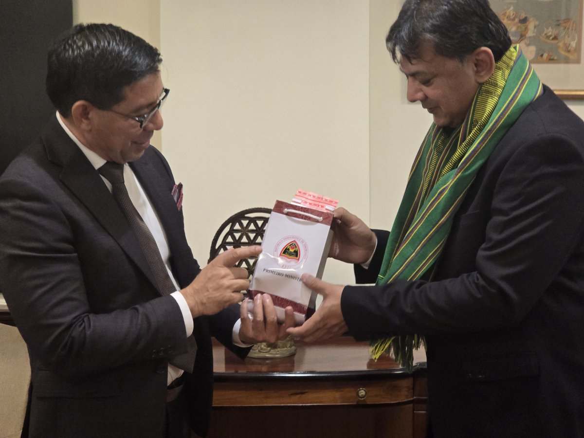 Embassy of Timor-Leste in New Delhi tweet media