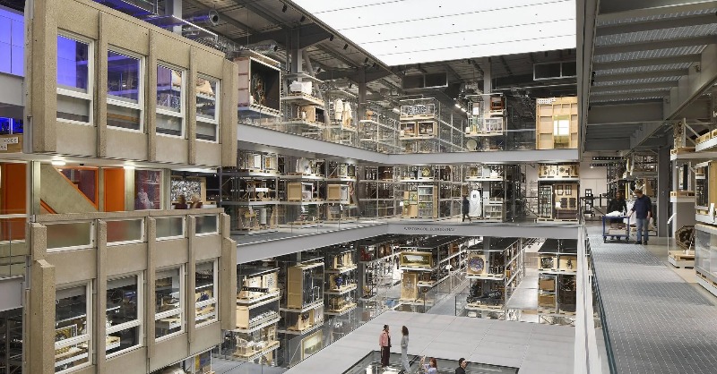 MayorofLondon's tweet photo. London is home to the world's greatest museums. Tomorrow, a revolutionary new one opens at V&amp;A Storehouse, giving Londoners and visitors the opportunity to get behind the scenes of its extraordinary collection.

Proud that City Hall has helped the Storehouse become a reality.