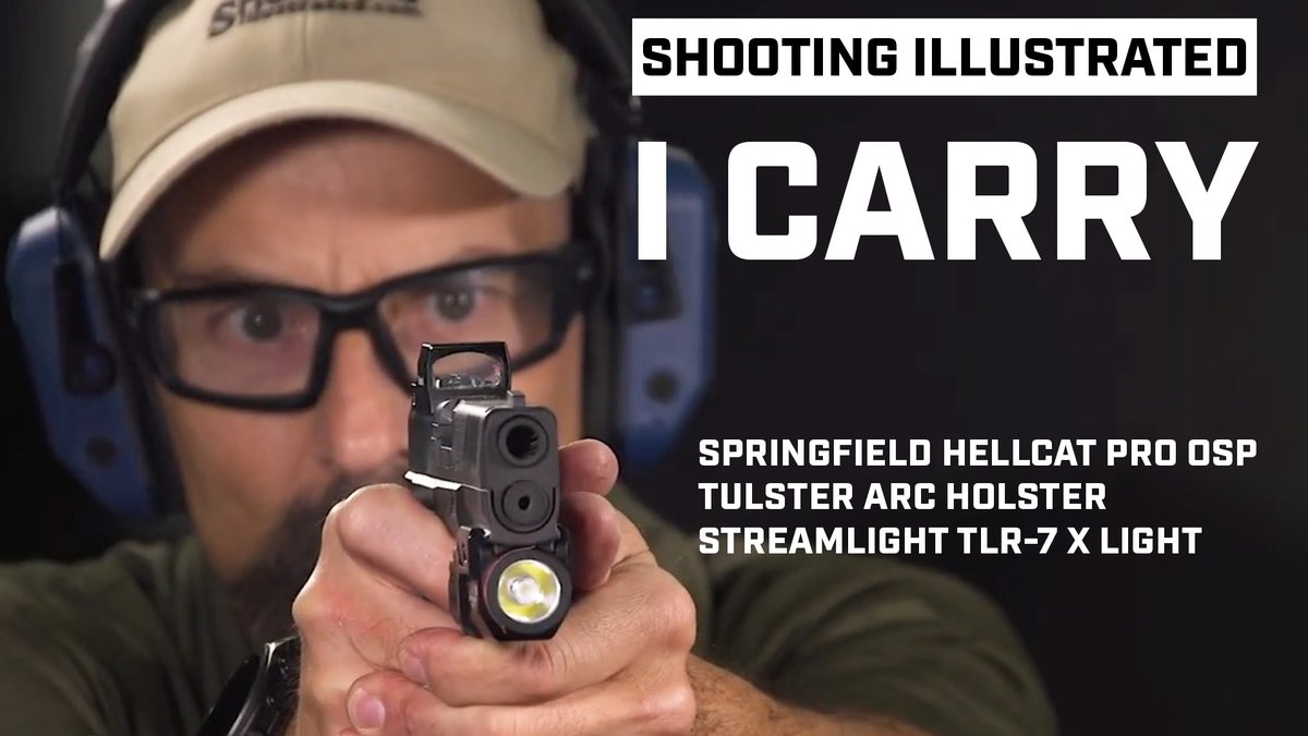 In this week's episode of "I Carry," we have a <a href="/Springfield_Inc/">Springfield Armory®</a> Hellcat Pro OSP 9 mm pistol with a <a href="/Streamlight/">Streamlight, Inc.</a> TLR-7 X light in a <a href="/Tulsterholsters/">Tulster</a> ARC light-bearing holster.

Check out the full video at shootingillustrated.com/content/i-carr…