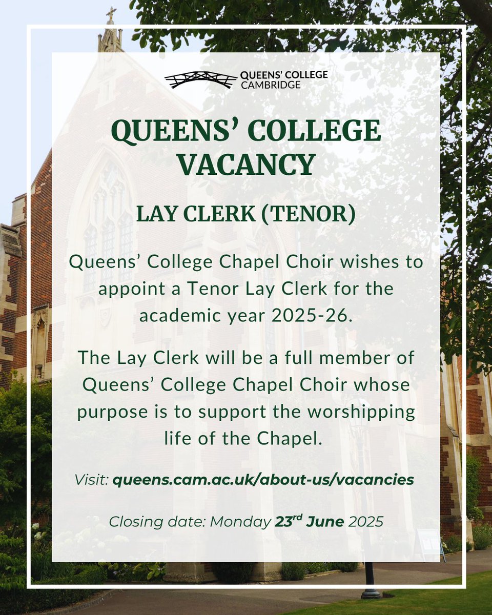 Queens' College tweet media