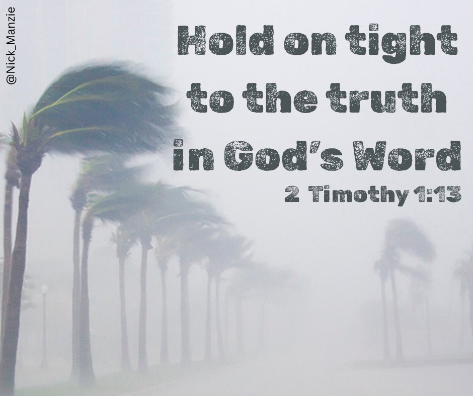 NickManzie's tweet photo. Thank you God for giving me sound words to hold on to.

Hold fast the pattern of sound words which you have heard from me, in faith and love which are in Christ Jesus.
— 2 Timothy 1:13 NKJV

#Jesus #God #Bible #Faith #Love #JesusChrist #HolySpirit #Godisgood #Hope #Truth #SBC25 https://t.co/GHSINDdDsB
