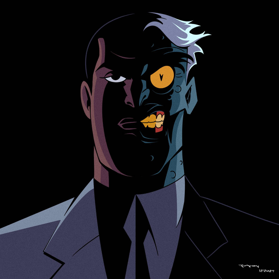 Two-Face by Andrew Arunion
Batman: The Animated Series