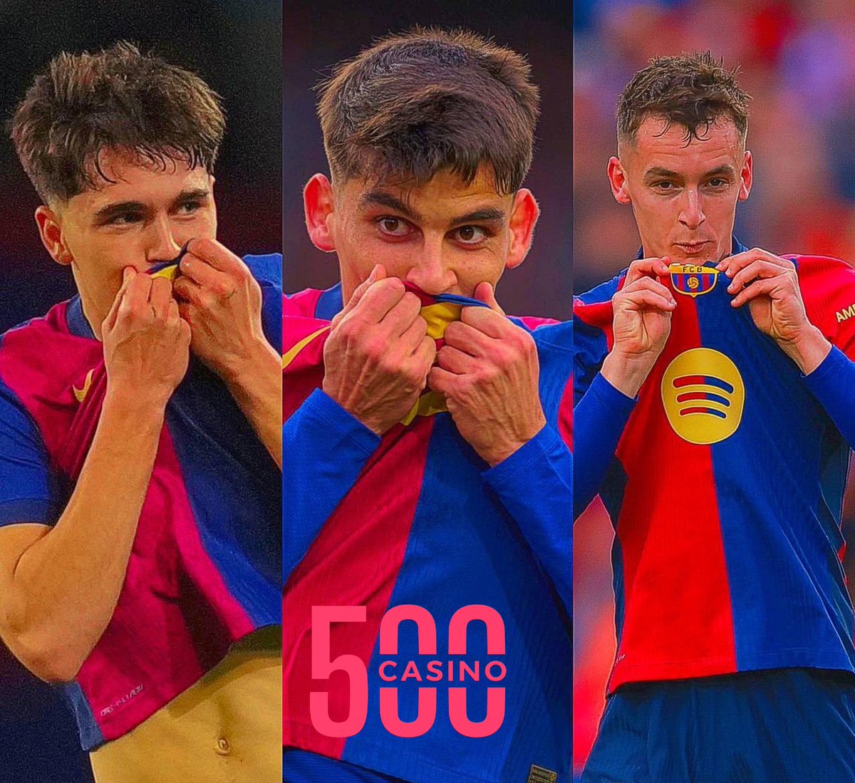 TotalLamine_'s tweet photo. First goals are always special. Here’s the first goal of every current Barcelona player 

A THREAD https://t.co/jG4OdsCq9u