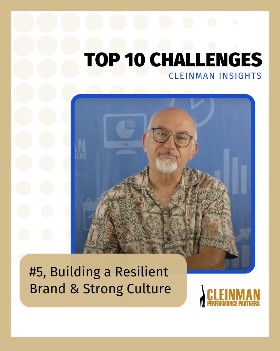 CleinmanPartner's tweet image. 🎯 Challenge #5 for optometry practice owners 👉 Building a resilient brand + strong culture.

In this #CleinmanInSights video, learn ways to future-proof your practice against competition and grow your team for success!

🎥 Watch here: hubs.la/Q03p6vGx0
