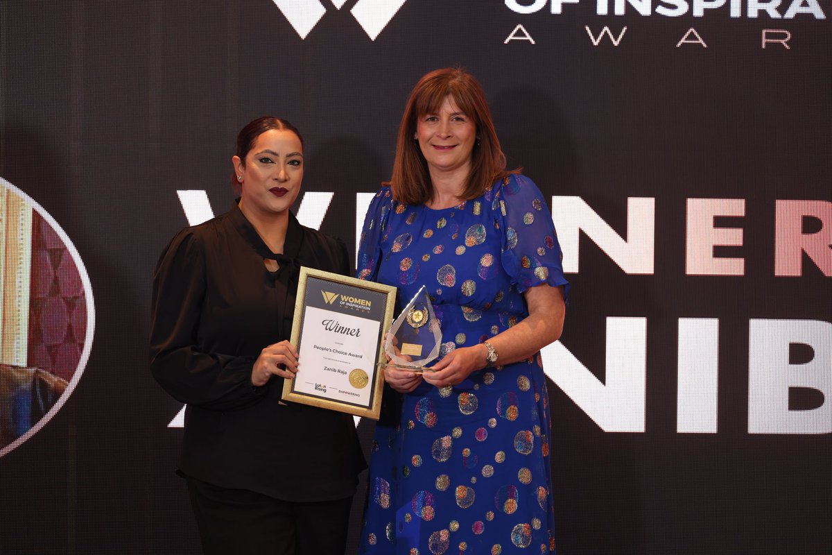 Winner – People’s Choice Award
Zanib Raja

an extraordinary woman whose passion, authenticity, &amp;unstoppable spirit have earned the admiration of many 
“A woman with a voice is by definition a strong woman but the real magic is when her voice lifts others to rise alongside her.”