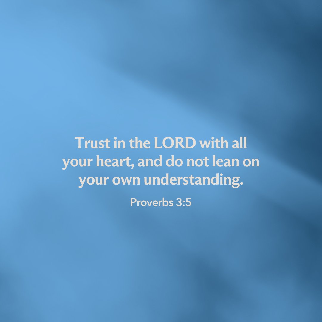 Trust means placing firm belief in someone’s reliability, strength, truth and ability. What areas of your life do you need the Holy Spirit to reveal and strengthen so you can trust God more fully today?