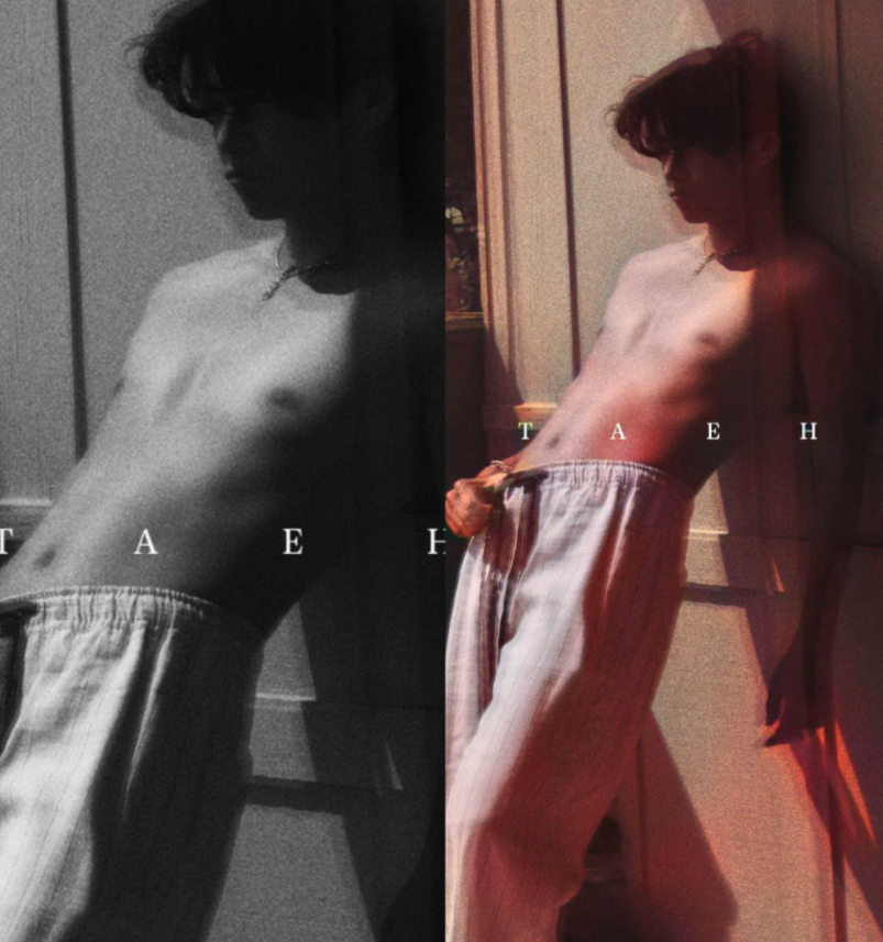 About Music (@aboutmusicyt) on Twitter photo Taehyung of BTS for Type 1, one year ago today. Taehyung of BTS for Type 1, one year ago today.