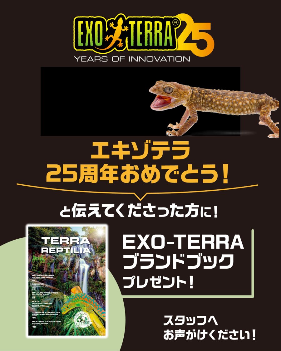 公式】ジェックス GEX ExoTerra (@gex_exoterra) / Posts / X