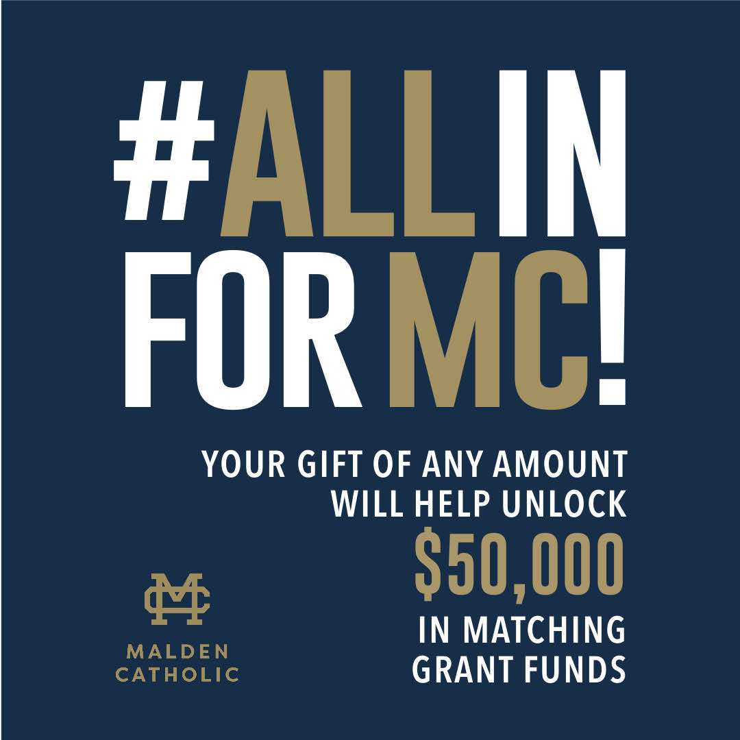 It’s all about participation!  Whether your gift is for $5 or 5 digits, it matters!  Your Day of Giving Back participation will help unlock up to $50,000 in matching funds! #ALLinFORmc 

boostmyschool.com/maldencatholic…