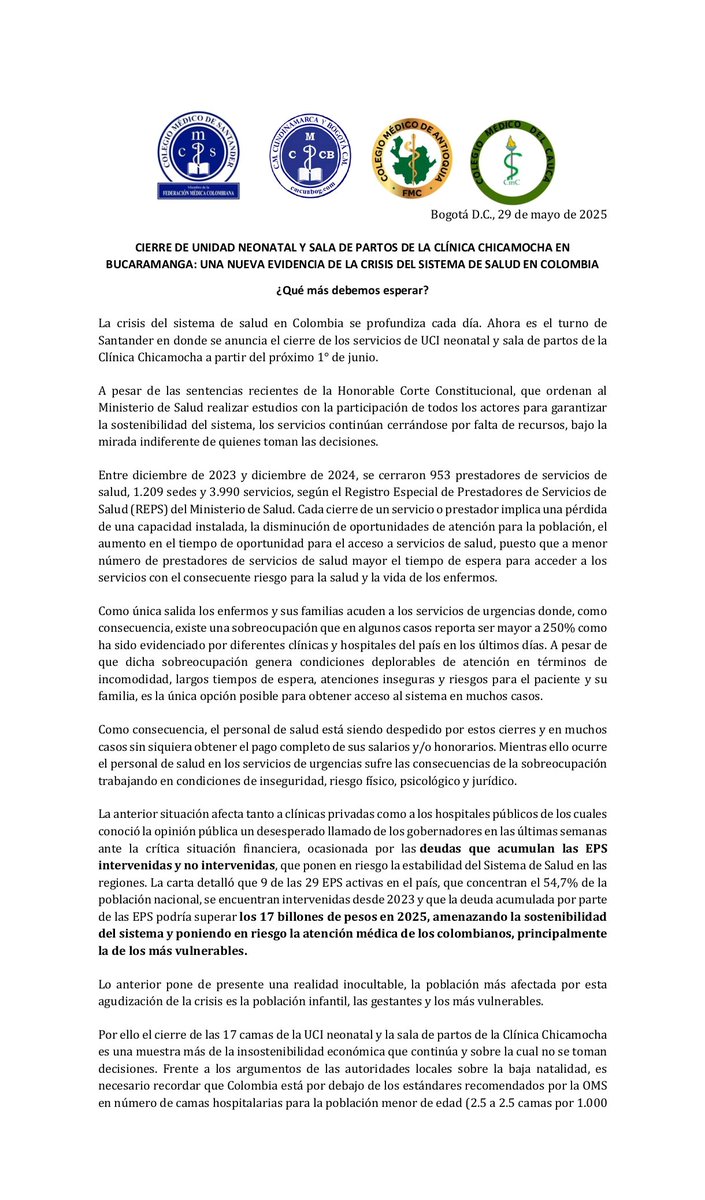 Colegio Médico de Santander tweet media