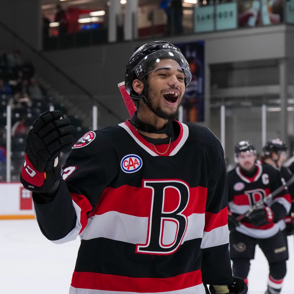 Today, our guest is defenceman Djibril Toure, who spent most of the season in Belleville and some time with the Orlando Solar Bears (ECHL) in his first professional season. 🎙️

Watch the full interview ➡️ bit.ly/3FrwRf0