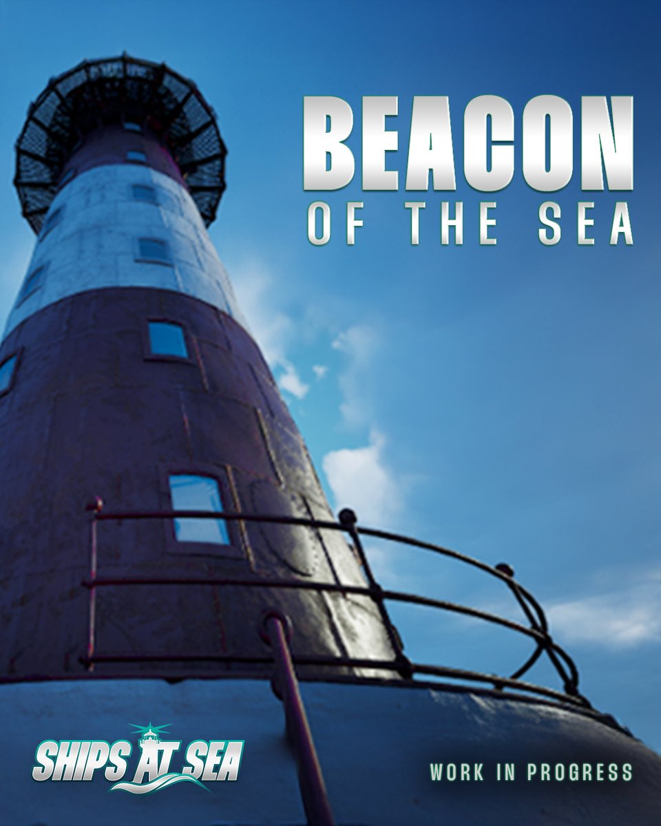 MiscGames's tweet photo. 🗺️ Beacon of the Sea 🌊🌟

💬 Did you catch the lighthouse moment in our v0.8 trailer? Standing at its base, gazing up at one of the most iconic symbols of maritime navigation — a moment that’s both scenic and symbolic. 

#ShipsAtSea #SimulationGaming https://t.co/9geoIBDPIe