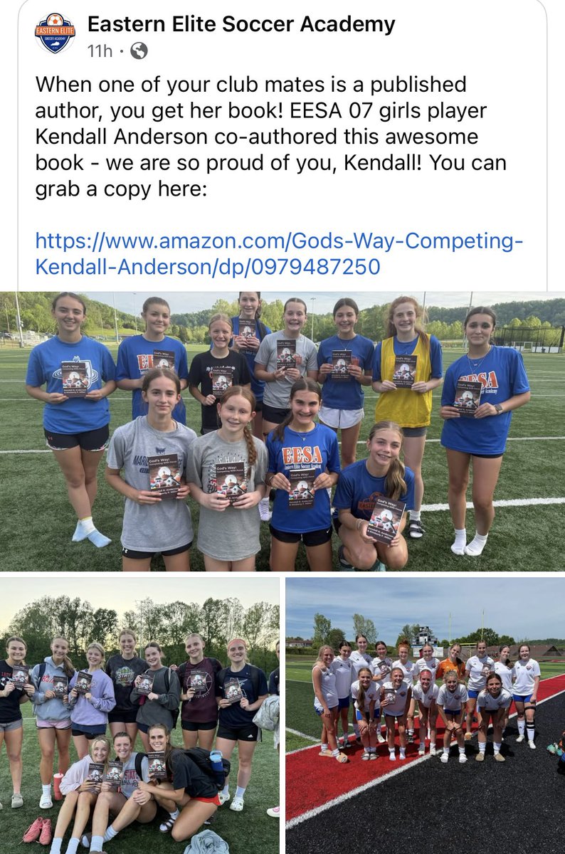 KendallAnd12's tweet photo. Thankful for my EESA family and their support! ❤️ If you want to check out mine and Kim’s book, here is the link: https://t.co/dCRUnb7Djx https://t.co/PYnTUA628J
