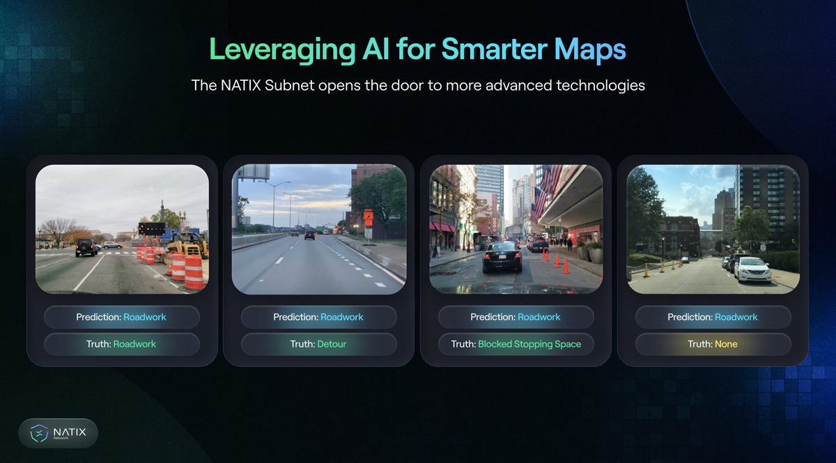crackedaccess's tweet image. 🔍 NATIX uses AI + blockchain to turn video streams into metadata. That means your phone can help map the world — privately and securely. #NATIXNetwork #GeospatialAI #DriveAndEarn 
@NATIXNetwork
