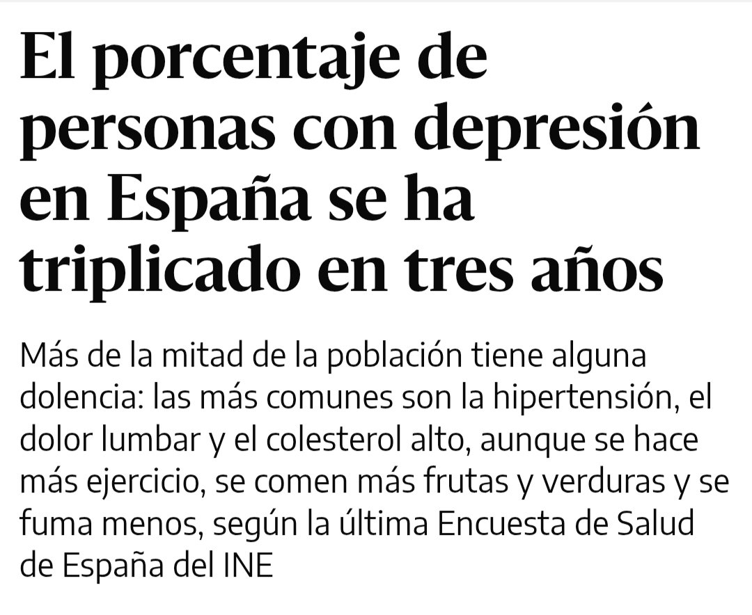 JobsticeOficial's tweet photo. Nos cuidamos más, pero los problemas siguen creciendo, porque no dependen de ti como individuo, sino de la estructura de la sociedad. 

Puedes comprar el discurso de "si quieres, puedes", levantarte a las 5 a.m. y empezar a hacer burpees, pero no servirá PARA NADA. https://t.co/6NNEZ2Vvz9
