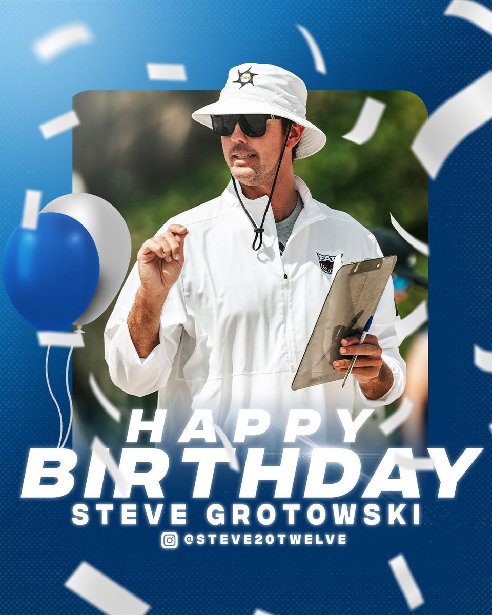 FAUBeachVB's tweet image. Wishing Coach Steve a happy birthday!! Hope you have a great day! π₯³π
#WIPποΈ