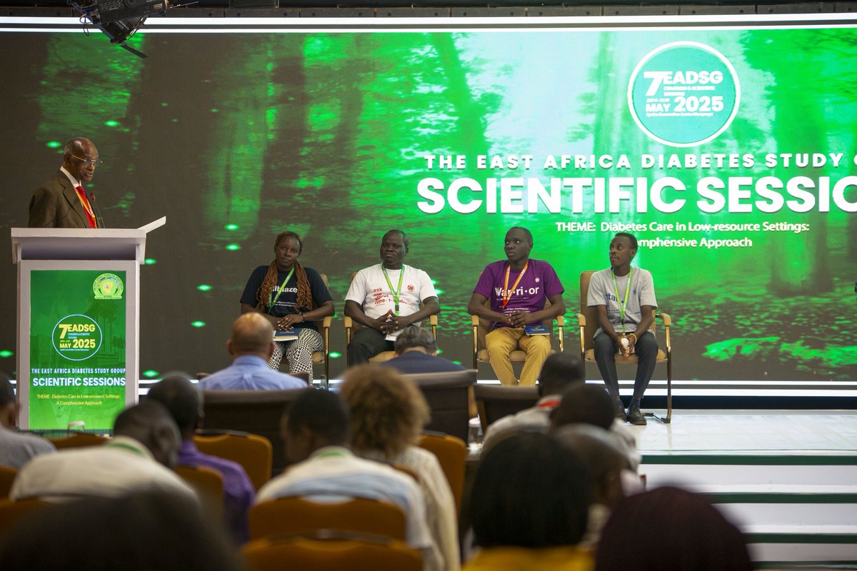 Sonia Nabeta Foundation (@sonianabetafdn) on Twitter photo FROM DAY ONE TO DONE WELL! This is what these brilliant warrior-leaders brought to this panel at the <a href="/east_eadsg/">East Africa Diabetes Study Group (EADSG)</a> Congress! Patrick (Peck), Moses, Patricia & Elvis proudly shared how lived experience is built into the DNA of our clinic model. 💜#TogetherWeCan #T1DAfrica #SNF #T1D FROM DAY ONE TO DONE WELL! This is what these brilliant warrior-leaders brought to this panel at the <a href="/east_eadsg/">East Africa Diabetes Study Group (EADSG)</a> Congress! Patrick (Peck), Moses, Patricia & Elvis proudly shared how lived experience is built into the DNA of our clinic model. 💜#TogetherWeCan #T1DAfrica #SNF #T1D