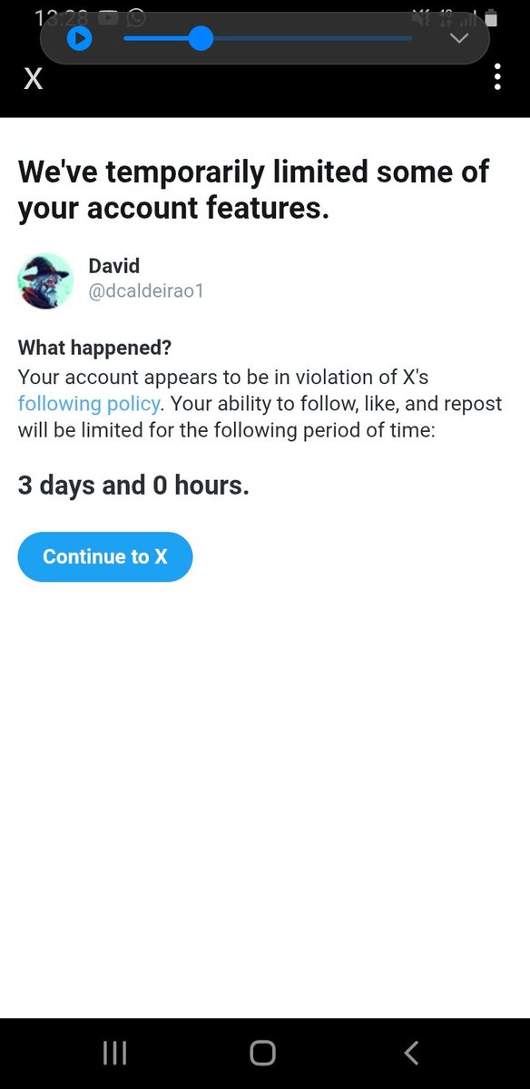 Followed so many Loudio bros that got myself suspended

Is this Loudio enough?