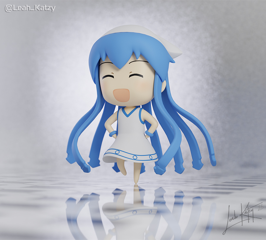 Just dance 💃

#miniika #IkaMusume #animeart #animefigure #shinryakuikamusume #shinryaku #b3D #digitalart #3Dartist #artwork #blendercommunity #blenderartist #3Dmodeling