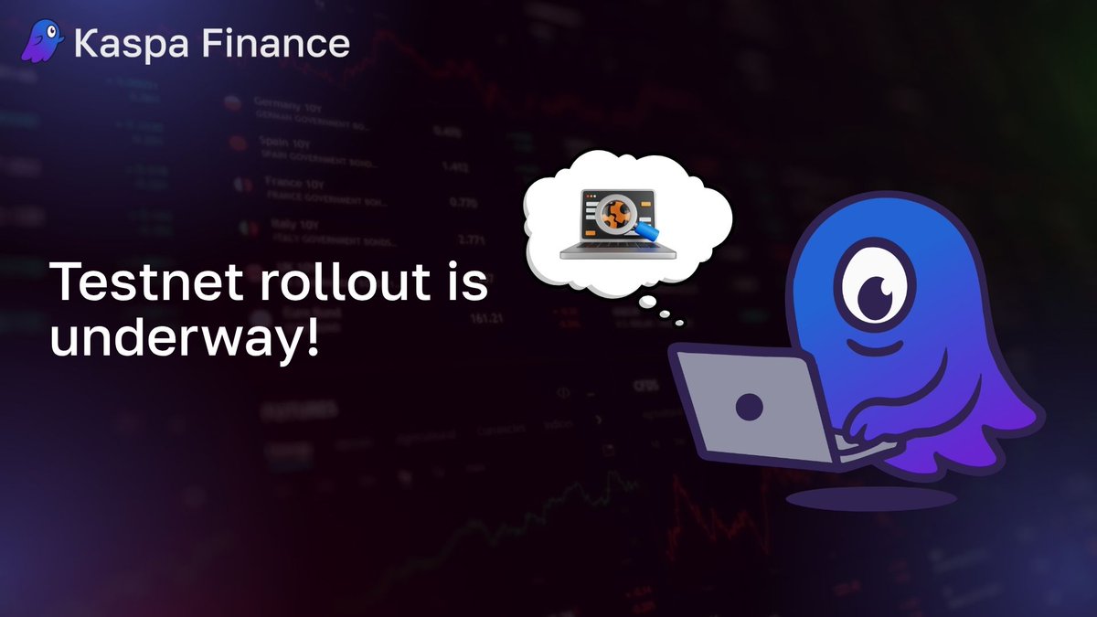 🚨 Testnet rollout is underway!

We’re putting the final pieces in place, just about ready to open the gates. 🚪

Want in early? 🤝

Sign up now to be part of the testing phase 👇

docs.google.com/forms/d/e/1FAI…

#Kaspa #KaspaEVM #DeFi #DEX #KaspaFinance | <a href="/kaspador_/">Kaspador</a> <a href="/KaspaSilver/">Victor Resto</a>