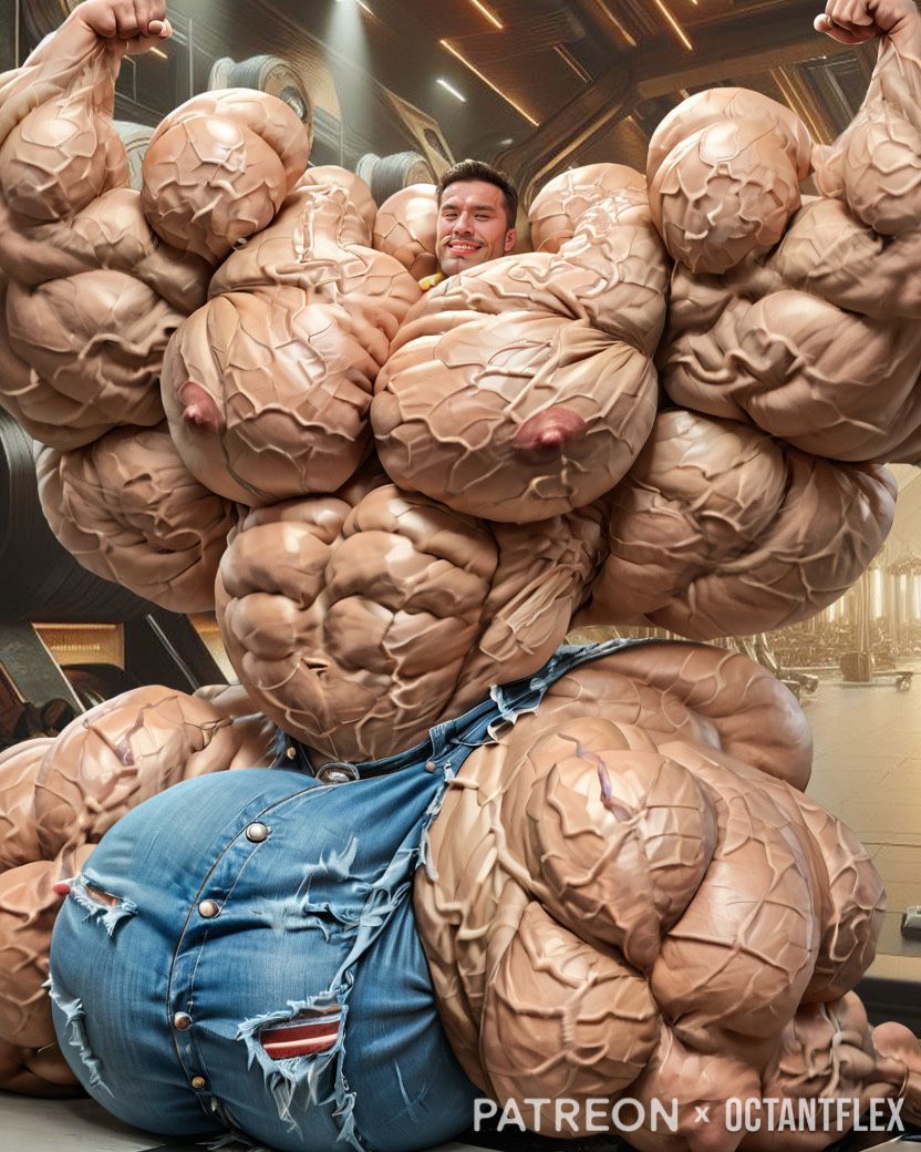 His legs seem to have given out under that enormous weight. He just had to keep pumping himself bigger in the gym until his upper body was so overdeveloped his legs gave out. Looks like he’s been roiding too judging by that bloated gut.