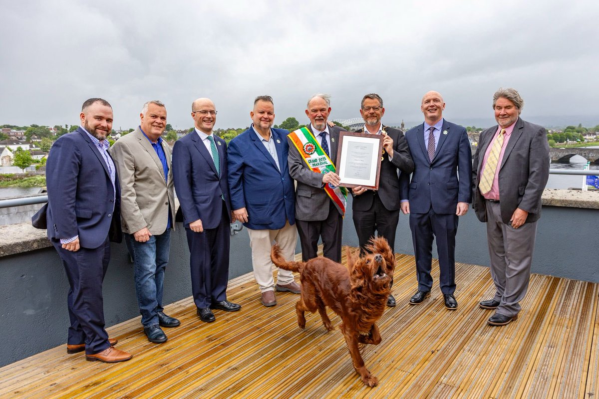 An amazing man! So much achieved in life since he left Limerick at the age of 14, and so much more he wants and I am sure he will achieve for his new home in New York and for Limerick too.
