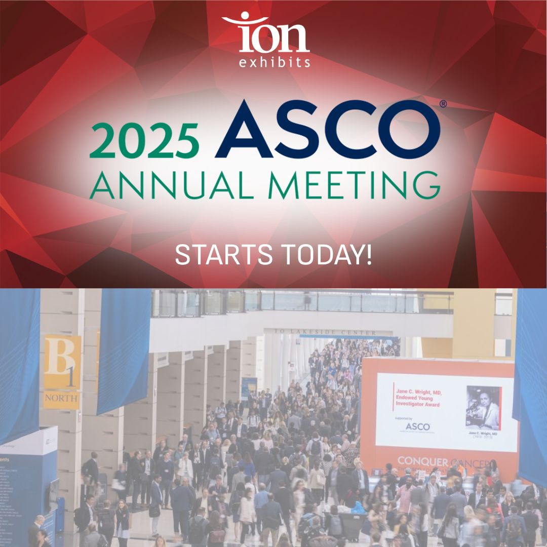 IonExhibits's tweet image. Booths that make a difference.
Brands that are changing lives.

ASCO 2025 is here!
If you're on the floor, drop your booth number or send a quick DM.
We’d love to come by and see what you’re building.

#ASCO2025 #BoothDesign #McCormickPlace