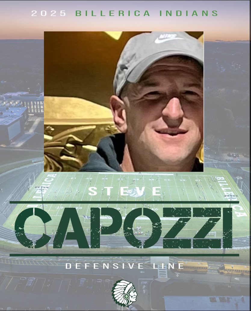 Shawn Theriault (@theriaultshawn) on Twitter photo Steve Capozzi will be our varsity defensive line coach. One of the key reasons for the success of Andover High defense the past 3 years. The Billerica High grad will also triple up with coaching Billerica Youth 13u defense, and the high schools JV defense. <a href="/BMHS_Athletics/">BMHS Athletics</a> Steve Capozzi will be our varsity defensive line coach. One of the key reasons for the success of Andover High defense the past 3 years. The Billerica High grad will also triple up with coaching Billerica Youth 13u defense, and the high schools JV defense. <a href="/BMHS_Athletics/">BMHS Athletics</a>