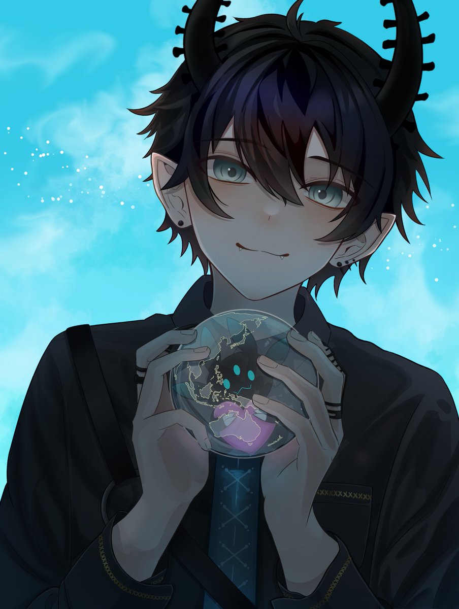 SAMIDAREtoukou's tweet photo. #RenZottoArt
Echoes of a Glass Planet 😈🛸 https://t.co/6402xTHOfB