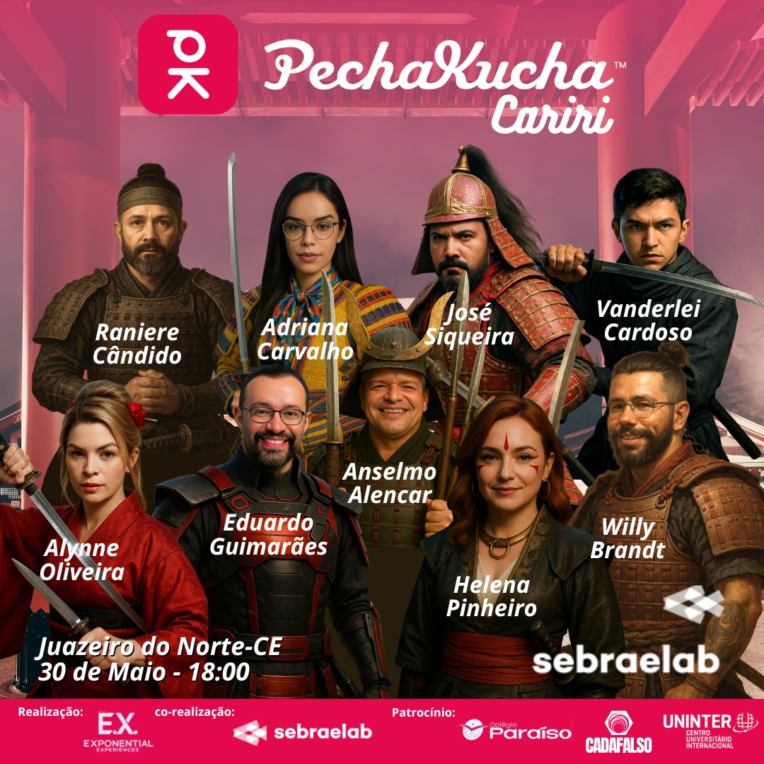 DecentralandBrasil (@dcl_brasil) on Twitter photo PechaKucha Cariri, Juazeiro do Norte! #Ceará
🗓️ 30 de maio #PechaKucha Cariri 20X20
O encontro reunirá os nossos Heróis de Impacto em diversas áreas, uma noite cheia de aprendizado e networking. Estaremos lá, <a href="/decentraland/">Decentraland</a> #DCL_Brasil
Palestrante: <a href="/atrovenada/">Atrovenada</a> Adriana Carvalho PechaKucha Cariri, Juazeiro do Norte! #Ceará
🗓️ 30 de maio #PechaKucha Cariri 20X20
O encontro reunirá os nossos Heróis de Impacto em diversas áreas, uma noite cheia de aprendizado e networking. Estaremos lá, <a href="/decentraland/">Decentraland</a> #DCL_Brasil
Palestrante: <a href="/atrovenada/">Atrovenada</a> Adriana Carvalho