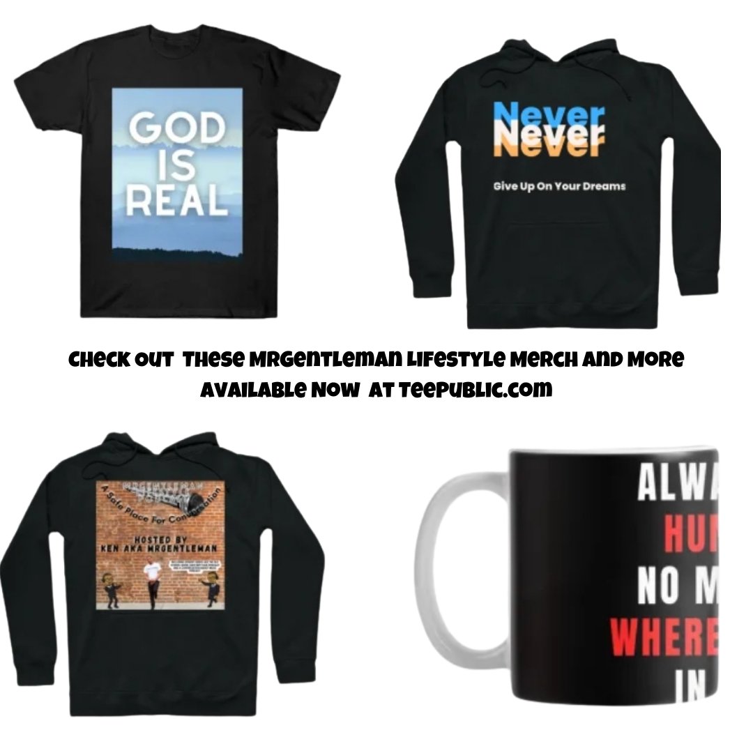 If You Havent Yet Check Out The Official MrGentleman Lifestyle Store At Dashery (For Shirts, Hoodies, Hats And Many More)

Check Out The Official Store For These Designs And More Designs Below⬇️
…emanlifestylepodcaststore.dashery.com

#Dashery 
#Teepublic
#MrGentlemanLifestylePodcast