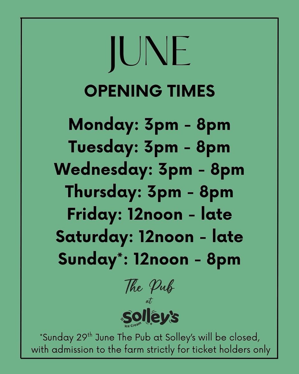 Open 7 days a week throughout June at #ThePubatSolleys. All welcome, family &amp; dog friendly. Events throughout the month.

📍 The Dairy, Church Lane, Ripple, nr Deal CT14 8JL