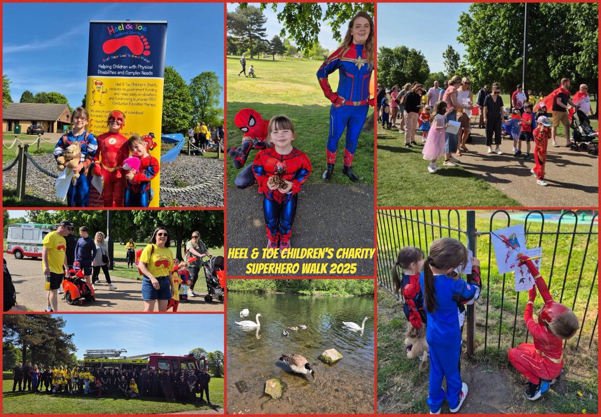 Big thank you to <a href="/Tesco/">Tesco</a> Bishop Auckland, <a href="/Morrisons/">Morrisons</a> Birtley &amp; <a href="/asda/">Asda</a> Stanley for donating drinks &amp; snacks for our kids’ goody bags!🧃🍪for <a href="/HeelToeCharity/">Heel & Toe Charity👣</a> Superhero Walk.

You made our Superhero Walk even more special! 🦸‍♂️🦸‍♀️💙 #ThankYou #CommunityHeroes #SuperheroWalk