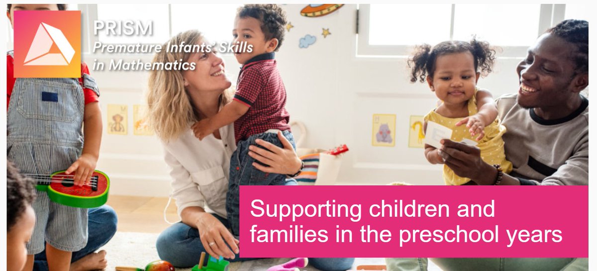 The premature birth organisation PRISM have released a new module: Supporting  children and families in the preschool years. This short online resource will help you understand how you can support the 7% of children born prematurely in Glasgow each year: nottingham.ac.uk/helm/dev/prism…