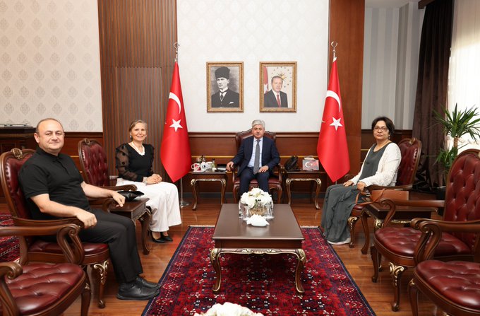 Sakarya Valisi Rahmi Doğan, Mimarları Makamında Kabul Etti