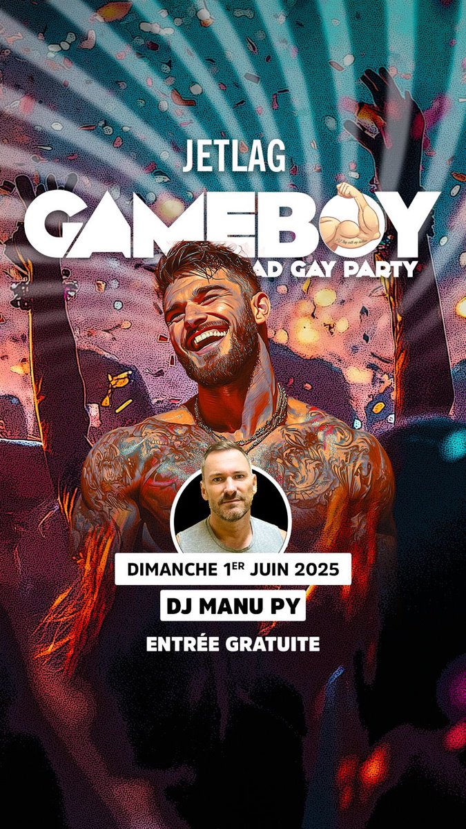 DJManuPy's tweet image. Je vous retrouve ce dimanche soir pour la gameboy_madgayparty! Entrée gratuite 23h/05h 😍

#gameboy #madlausanne #gayclub #sunday #dimanche #lausanne #gayparty #pride #love #fun #picoftheday #gayromandie #lausannegay #gaysuisse #swissgay
