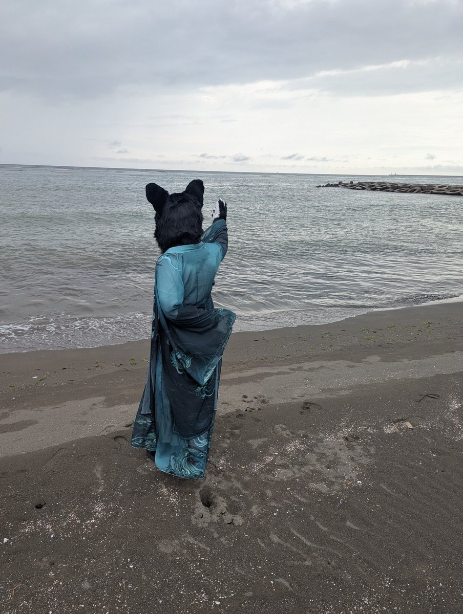 既莫足與為美政兮，吾將從彭咸之所居！          

攝影：狼嶽
#FursuitFriday