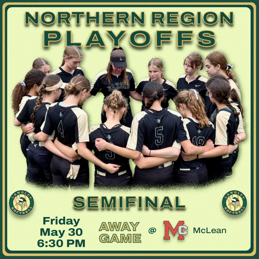Coach Sharkey (@langleysoftball) on Twitter photo Region Semi Finals tonight. Should be a good one. Cross town rivals. 6:30 at McLean <a href="/langleysports/">langleysports</a> <a href="/GFSoftball/">Great Falls Softball</a> <a href="/MLLUpdates/">McLean Little League</a> <a href="/vaprepsoftball/">VA Prep Softball</a> <a href="/WashPostHS/">WashPost HS Sports</a> <a href="/GFConnection/">GreatFallsConnection</a> <a href="/VHSLSoftball/">VHSL Softball</a> Region Semi Finals tonight. Should be a good one. Cross town rivals. 6:30 at McLean <a href="/langleysports/">langleysports</a> <a href="/GFSoftball/">Great Falls Softball</a> <a href="/MLLUpdates/">McLean Little League</a> <a href="/vaprepsoftball/">VA Prep Softball</a> <a href="/WashPostHS/">WashPost HS Sports</a> <a href="/GFConnection/">GreatFallsConnection</a> <a href="/VHSLSoftball/">VHSL Softball</a>