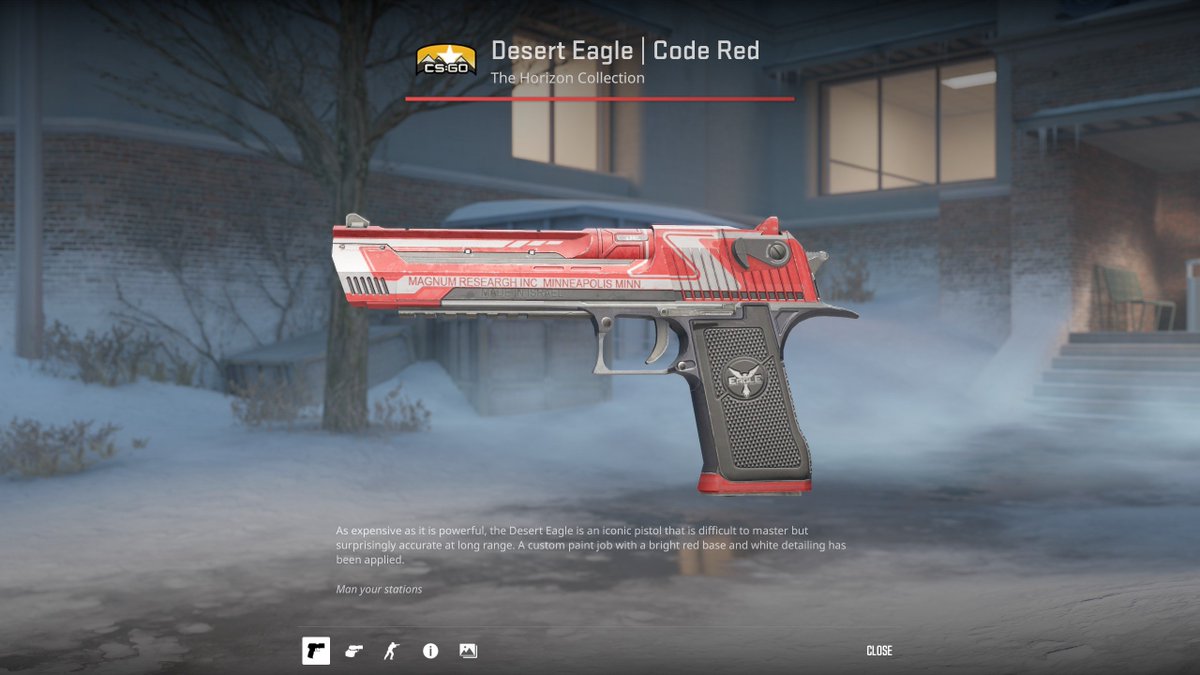 Tomas1120_'s tweet photo. 🎁 Desert Eagle | Code Red FT ($28)

➡️ TO ENTER:

✅ Follow me &amp; @Cumbobo_On_Kick
✅ Retweet
✅ Follow on https://t.co/m6OwJ1EZL8 (show proof)

⏰ Giveaway ends in 4 days! https://t.co/WSzKkx4hzP