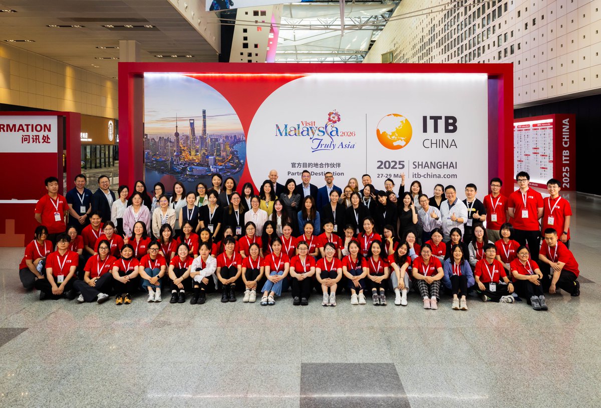 📸 Behind every great show is a great team – here’s a look at the people who brought ITB China 2025 to life!

😍 We hope your experience was filled with inspiration, valuable connections, and new momentum for what’s ahead. ✈

Save the date: May 26–28, 2026 📍 Shanghai