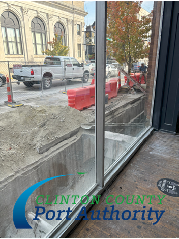 Through the Wilmington DRIVE I LLC, we continued work on the stabilization of the former Masonic Lodge in #DowntownWilmingtonOH in 2024. chooseclintoncountyoh.org/about-us/annua… #Partnerships  #CommunityInvolvement #ThisIsEconDev #ChooseClintonCountyOhio