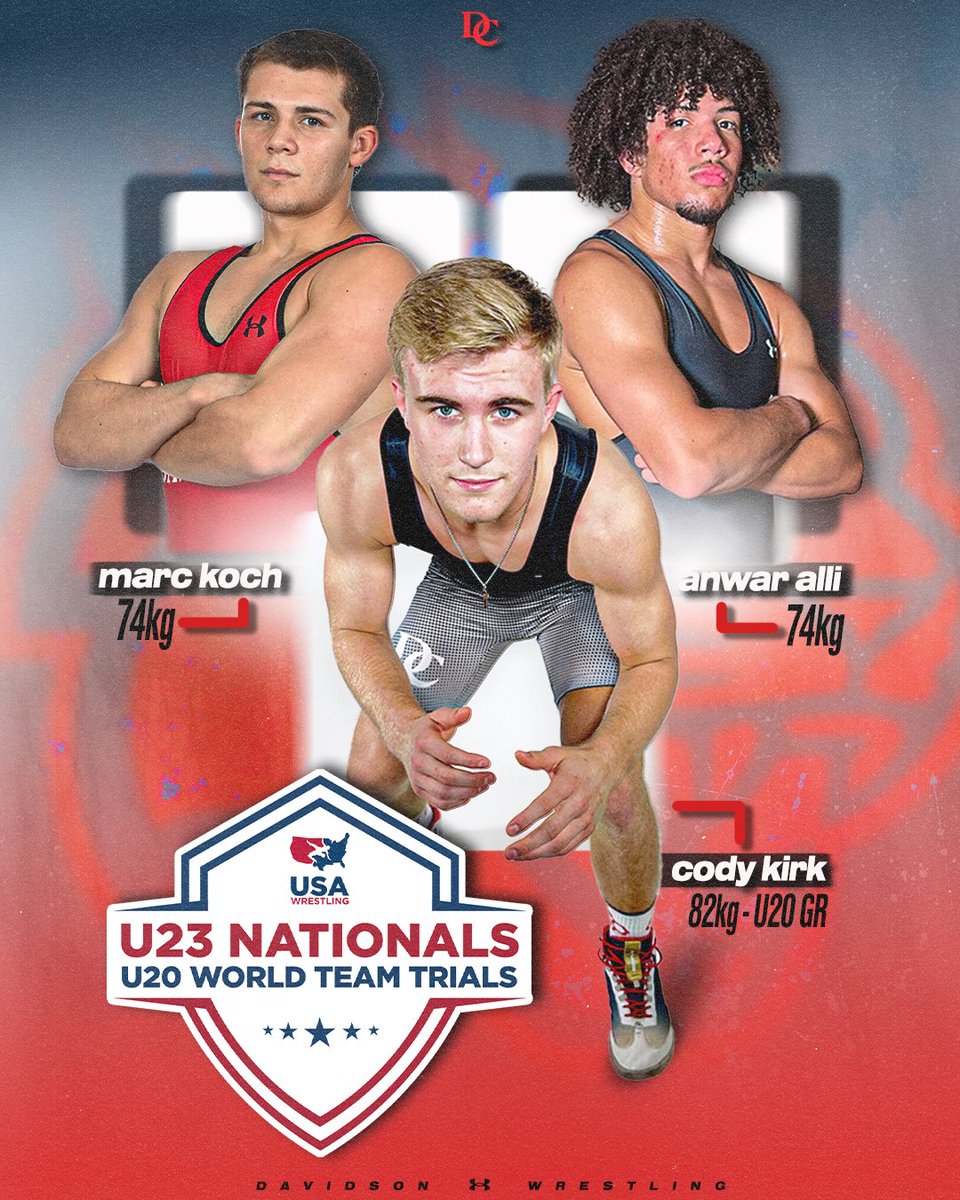 Locked in 🔒

𝐂𝐨𝐝𝐲 𝐊𝐢𝐫𝐤 kicks off this weekend's action today in Geneva, Ohio at 10 a.m. in 82KG U20 Greco while 𝐌𝐚𝐫𝐜 𝐊𝐨𝐜𝐡 and 𝐀𝐧𝐰𝐚𝐫 𝐀𝐥𝐥𝐢 compete Saturday and Sunday at 74KG 👏

🗓️: bit.ly/4mJZ8OO