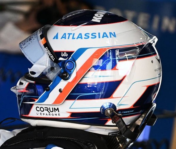 F1HLM's tweet image. Helmet design of Victor Martins / Williams Racing

#martins #victormartins #f1 #formula1 #formula2 #williams #williamsf1 #motorsport #SpanishGP